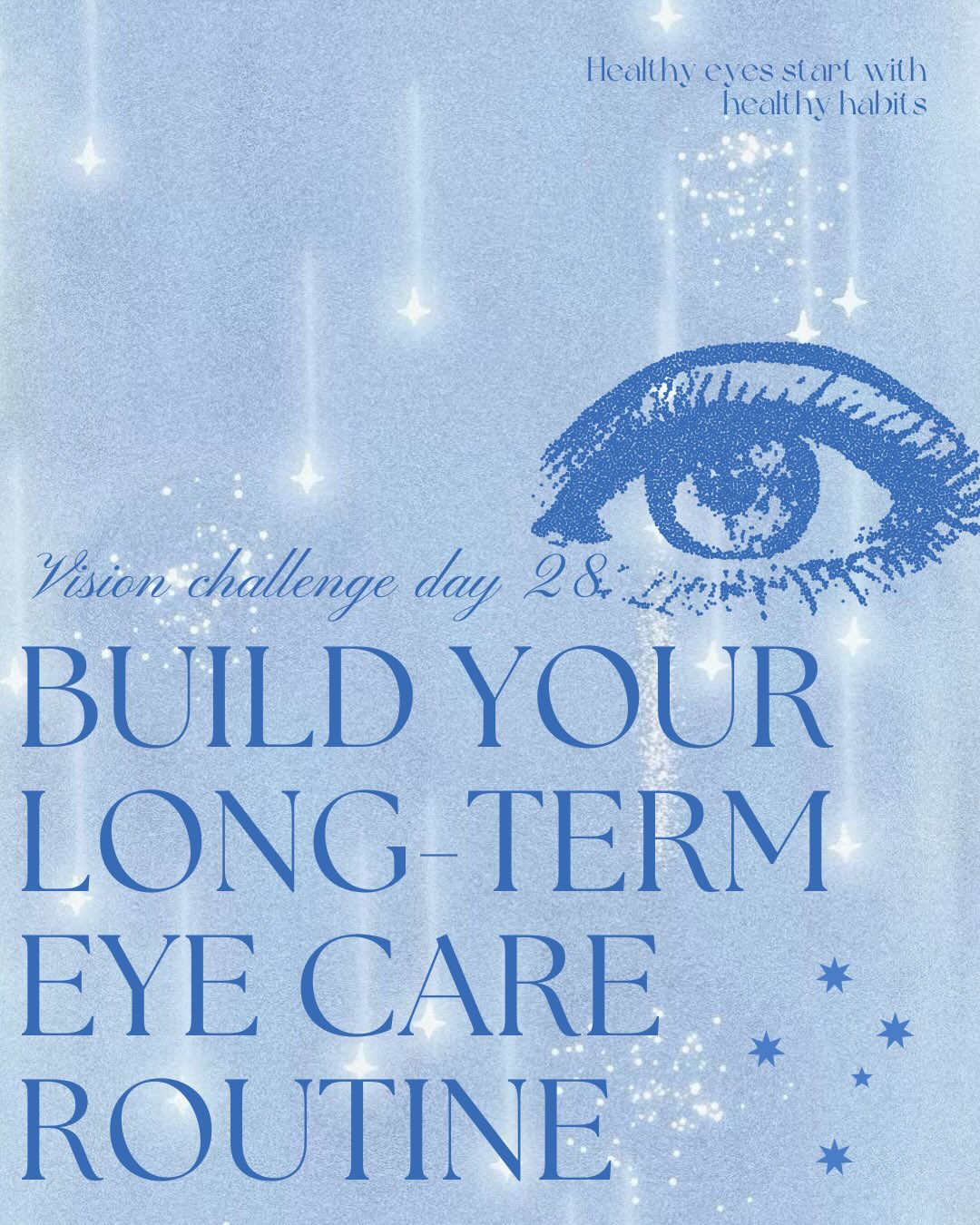 Eye Care Routine educational post cover