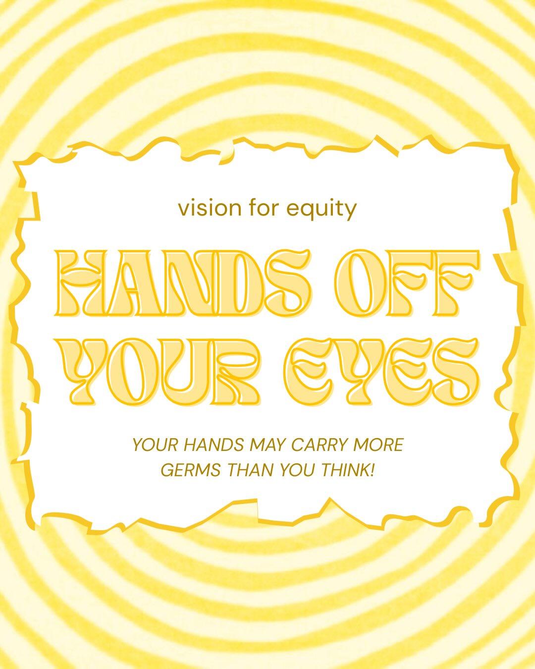 Hands Off Eyes educational post cover