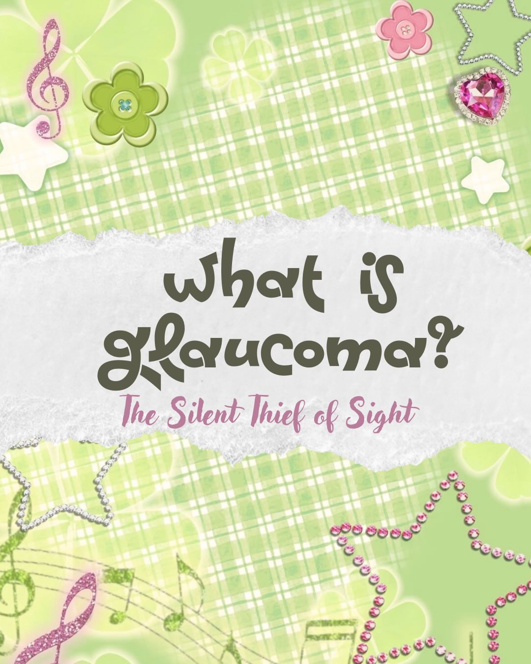 Glaucoma educational post cover